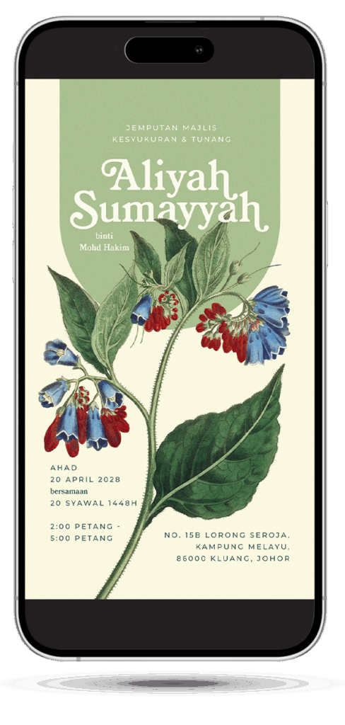 Product Image Blue Floral Vintage 488x1024